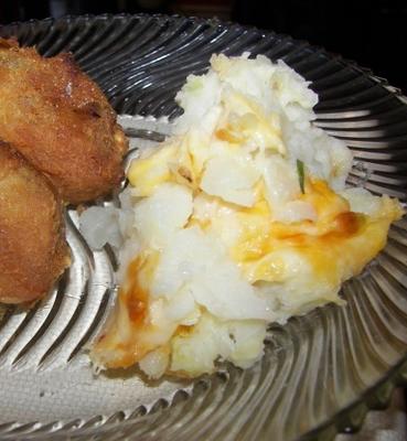 rumbledethumps - gratin van keltische aardappel, kool en kaas
