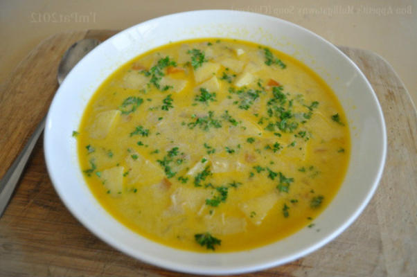 bon appetit's mulligatawny soup (kip)