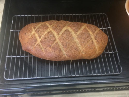 lijnzaadbrood (broodmachine)
