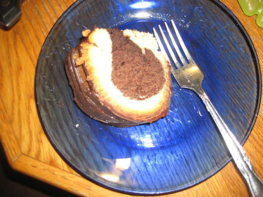 vanille-fudge marmeren cake