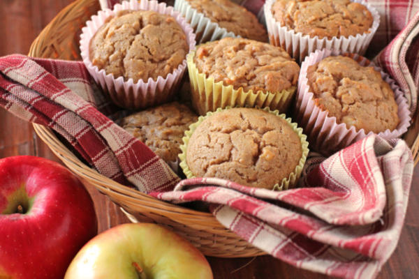 glutenvrije appelkaneelmuffins