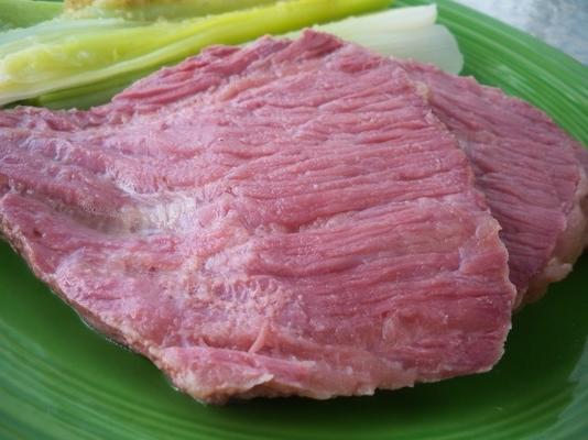 corned beef / corned silverside voor de crock pot