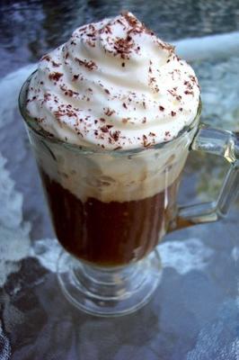 Duitse stijl eiskaffee (ijskoffie drankje)