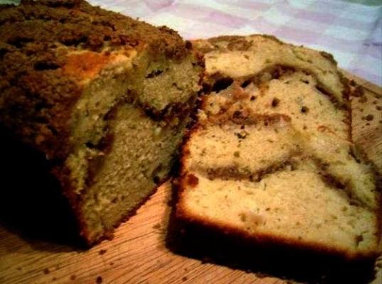 kaneel koffie cake brood