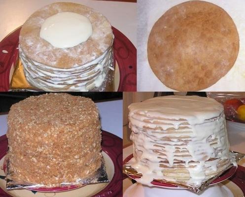 15 laag Russische honingcake