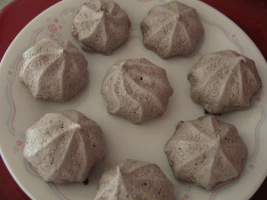 chocolade-kaneel meringues