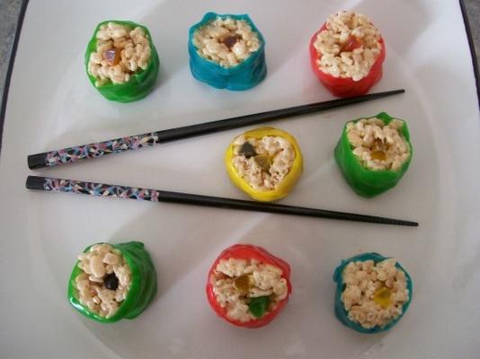 mock sushi- een kindertraktatie