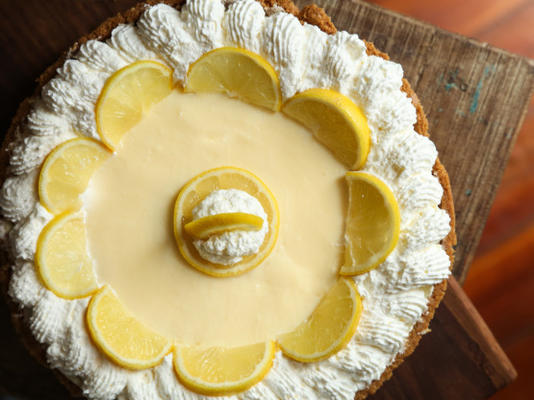 citroenijs doos taart
