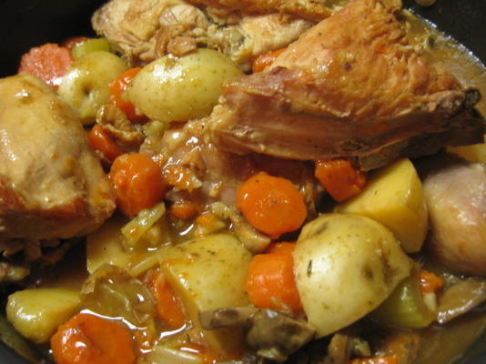 skillet chicken stew