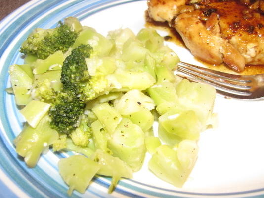 citroen knoflook broccoli