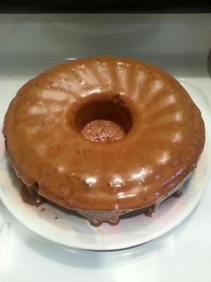 chocolade oranje bundt cake