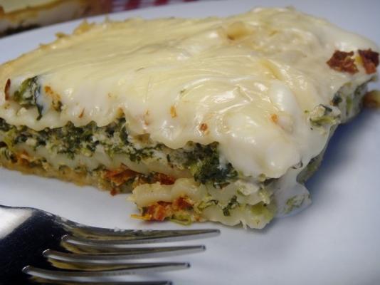 witte spinazie lasagne