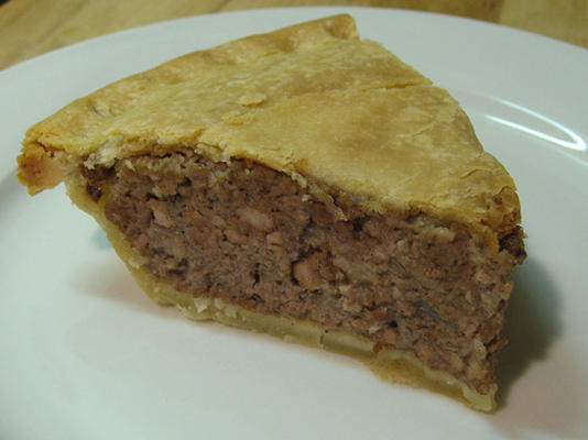 tourtiere (franse canadese vleespastei)