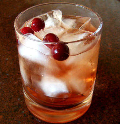 Malibu en cranberry-cocktail