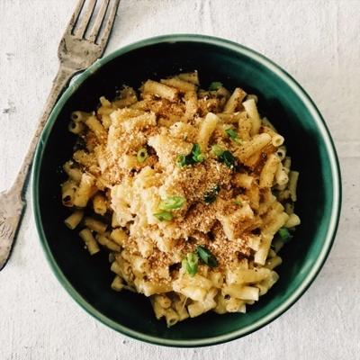 romige rijstkoker macaroni en kaas