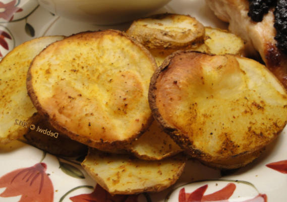 Bengaalse oven gebakken aardappelen