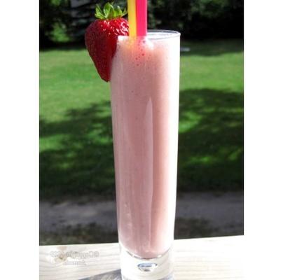 aardbei-sinaasappel smoothies