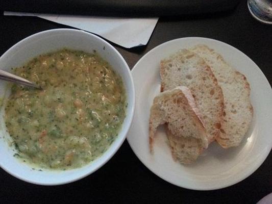 broccoli aardappel kaassoep - gewicht watchers