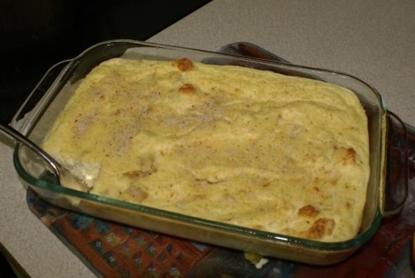 aardappelpuree met ham