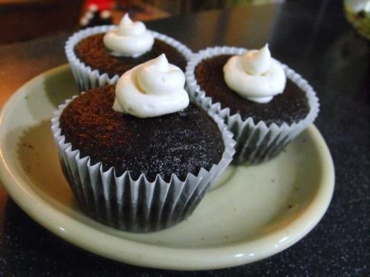 mimi's whoopie pie gevulde chocolade cupcakes