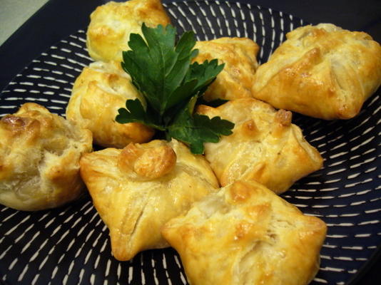 champignon 'n gorgonzola-bundels