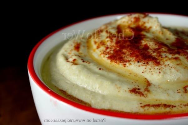 hummus bi tahina (turkse hummus)