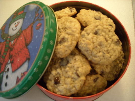 Suzie's havermout chocolate chip cookies