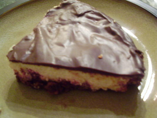 makkelijke chocolade frambozen cheesecake