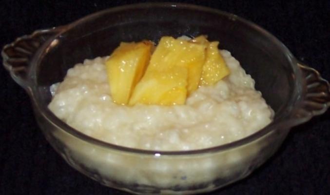 kokosnoot tapioca pudding (rijstkoker)