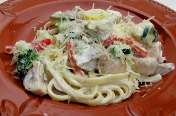 tuin primavera fettuccine