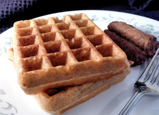 gezonde zuurdesem volkoren wafels en pannenkoeken