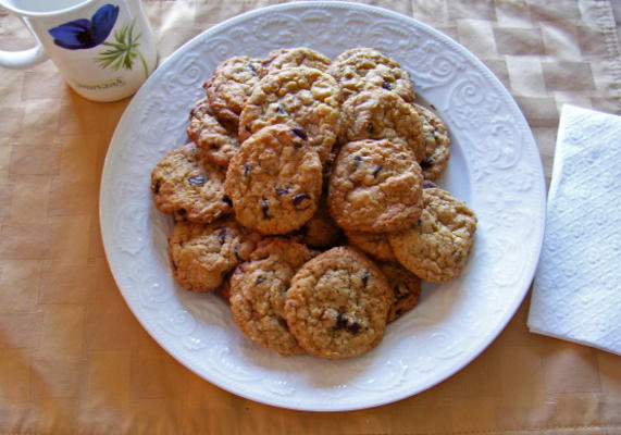 chocolate chip skor cookies