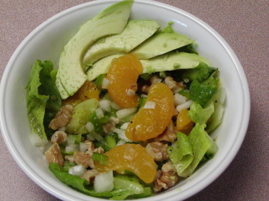 avocado mandarijnsalade