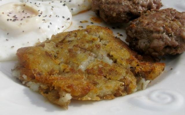 zelfgemaakte hash browns (oamc)