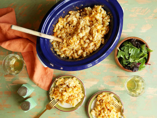 crock-pot macaroni en kaas
