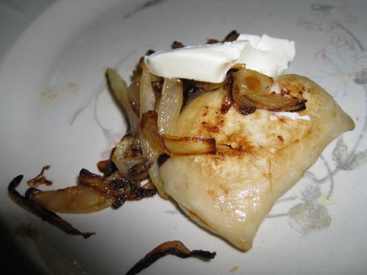 gefrituurde pierogies