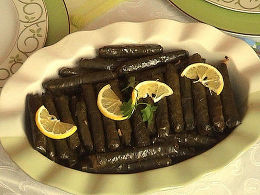 gevulde wijnbladeren - authentiek Turks dolma-recept
