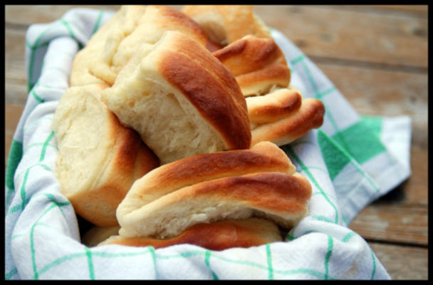 parker house rolls (broodmachine-versie)