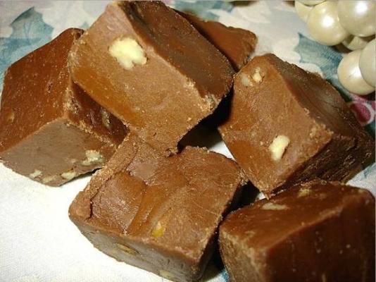 chocolade kaas fudge