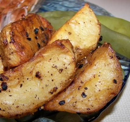 knoflook geroosterde aardappelen (blootsvoets contessa) ina garten