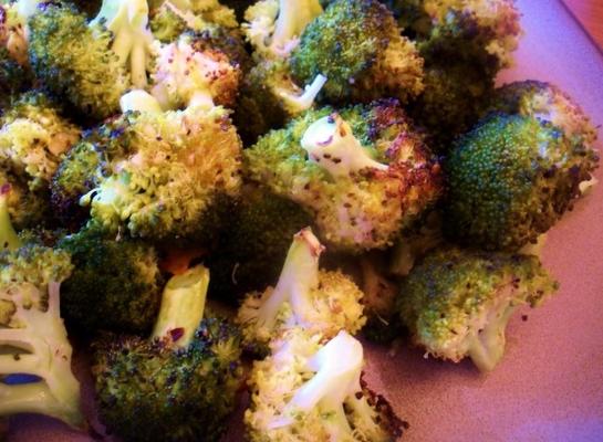 geroosterde broccoli met knoflook en rode peper