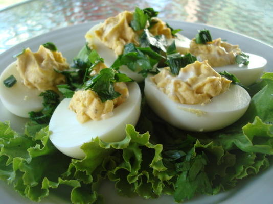 cajun deviled eggs