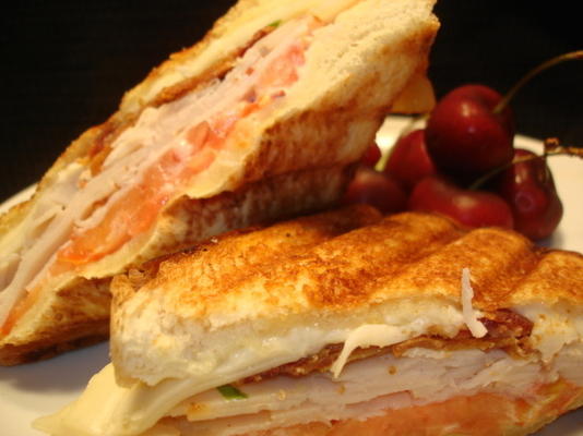 turkije club panini (sandwich)