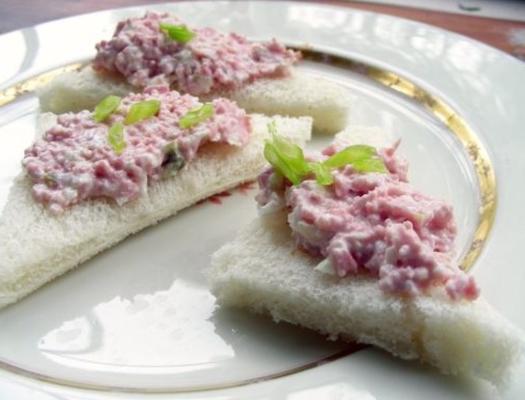 aaron's favoriete ham salade