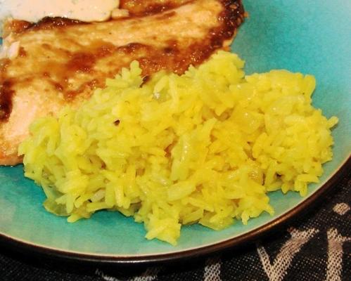 garlicky gele rijst