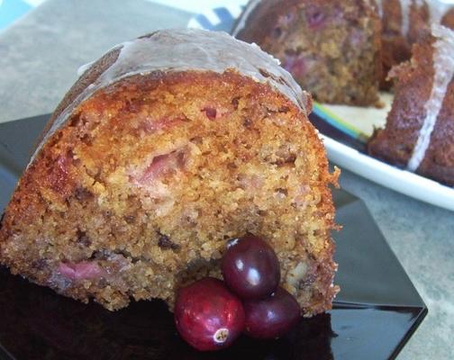 cranberry koffie cake