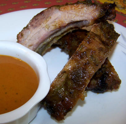 hickory gerookt / bbq baby back ribs