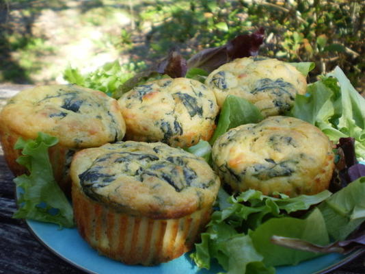 spinazie-feta-muffins