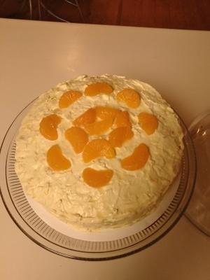 sinaasappel-ananas cake