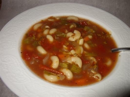 tomaat macaroni soep